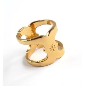 Tory Burch Gemini Link Wrap Ring Size 7